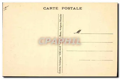 Avignon — Kościół św. Agryka — fasada z XIV wieku, wydawca IDEALE M.B.B. — Rewers