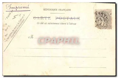 Avignon — A Torre Jacquemart — H. Bert, 'Aux Voyageurs', — Avignon. — Verso
