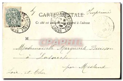 Aix-en-Provence — Igreja da Madeleine — C. Marquet, edit. fot. Jouven — Verso
