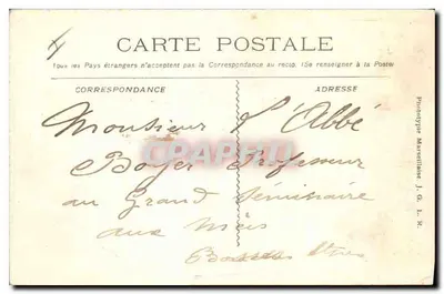 Aix-en-Provence — Plein der Predikanten — A. Servan, n°836 — Achterkant