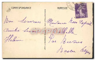 Aix-en-Provence — Igreja da Madeleine — LL. N° 43 — Verso