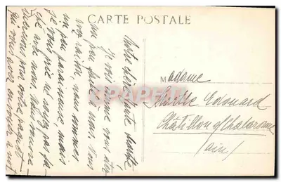 Aix-en-Provence — Église de la Magdeleine et Fontaine des Précheneux — Collection L. Martine — Verso