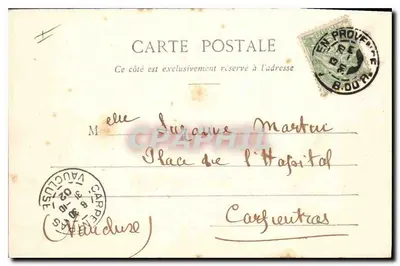 Arredores de Aix-en-Provence - Bacia do Barrage — C. Maranin, Fot. Bourgo — Verso