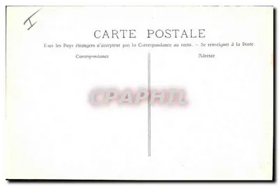 Aix-en-Provence — Fontaine Chastel e Igreja da Magdalena — Coleção Jaussaud — Verso