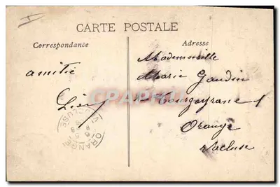 Aix en Provence — Igreja da Madeleine — Foto Jouven — Verso