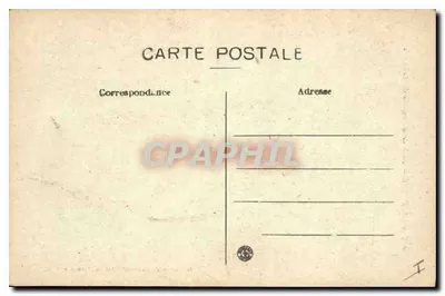 Aix-en-Provence — Águia da Fontaine des Prêcheurs — Coleção C. Martinet — Verso