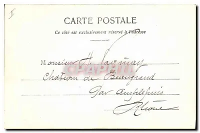 AIX-en-PROVENCE - O Pequeno Seminário - Facha interna — C. Martinet, editor — Verso