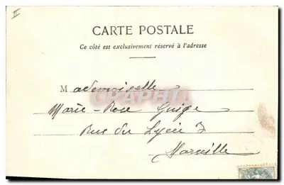 AIX-en-PROVENCE - O Pequeno Seminário - Fachada interna — C. Martinet, editor — Verso