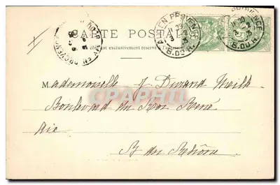 Sagrado Coração de Aix — A Capela — J. Durand, fot.édit., Lavandou-Mars — Verso