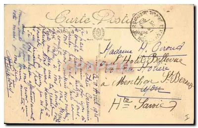 Aix-en-Provence — Portikus der Kapelle des Hospitals (16. Jahrhundert) — Tavelle, Verleger — Rückseite