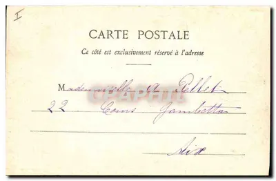 Rix-en-Provence — Claustro de São Salvador — editor M. Marmon — Verso