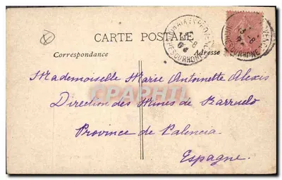 Aix en Provence — Museum voor Natuurgeschiedenis, Bd du Roi René — Collectie C. Louven — Achterkant