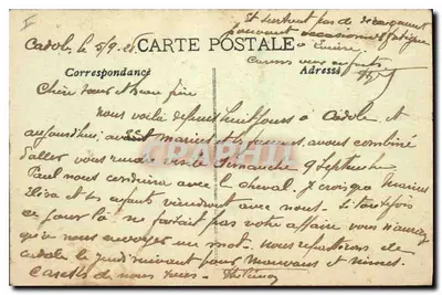 Aix-en-Provence — Antigo Arcebispo — Sala dos Gobelins — Coleção C. Martinet — Verso