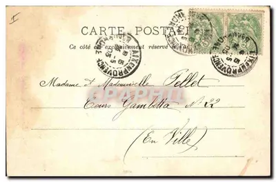 Aix-en-Provence — Catedral de São Salvador — Papelaria Germanet — Verso