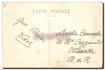 Rzymska brama kościoła w Puy-Ricard — Aix-en-Provence — Zbiór Jaussaud, nr 441 — Rewers