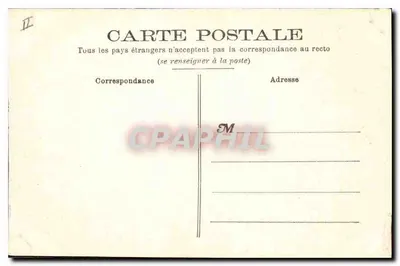 Stara pocztówka Arcachon ogólne widok Zdjęcie Kasyna — Rewers