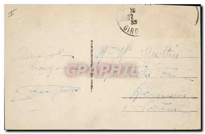 Arcachon - Côte d'Argent - Katedra Najświętszej Maryi Panny widziana z Wille St-Arnaud — Rewers