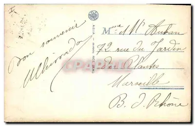 Arcachon — Kasyno Maureskowe — Wydawnictwo Pocztowe Narodowe — Rewers