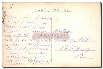 Arcachon (Gironde) — Falisy przy Placu Thiers — MD. — Fototypia Marcel Delbouy, n°88 — Rewers