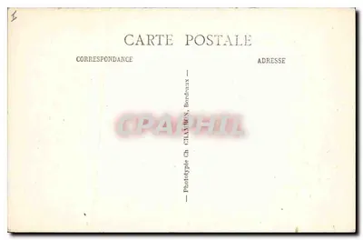 Bordeaux — Plac Komedii i ulica Sainte-Catherine — Ch. Chaabon — Rewers