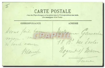 Bordeaux — Toren Pey Berland — LL. n° 108 — Achterkant