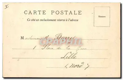 Bordeaux — Le Ruine del Palazzo Gallieno — W. F. Déposé — Verso