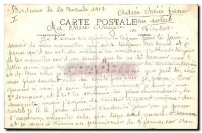 Bordeaux - Wielki Teatr i Cours du XXX-Jullet — Marecel Delboy, fototypia, Bordeaux, nr 508 — Rewers