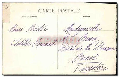 Bordeaux — Igreja de Santa Cruz — N.G. 10, editor N.G. — Verso