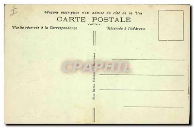Bordeaux — Igreja de São Miguel — BR. — 34. — No "Khodive", 2, alamedas de Tourny — Verso