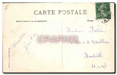 Bordeaux — Gloria-Victis i Wieża Pey Berland — C. B. — Rewers