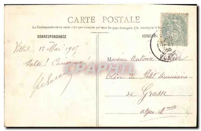 Fonte das Démobelles — VITTEL (VOSGES) — Ad. Welak — N° 2345 — Verso