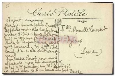 Châtel-Guyon — A Fonte Marguerite — Selecta — Verso