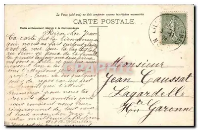 Lille - Palácio Rameau — editor Laitlion G. L., Lille — Verso