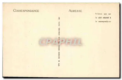 Boulevard Félix-Martin — Widok budynku z kolumnami i doniczkami — Wydawca: Imp. Le Tellier, Paryż — Rewers