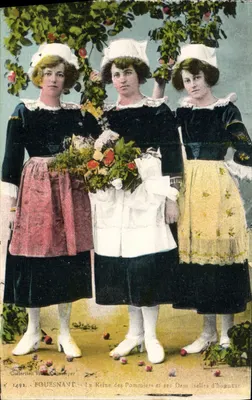 Fouesnant - A Rainha das Maçãs e suas Damas de Honra — Coleção V. Gomper, n° 1491