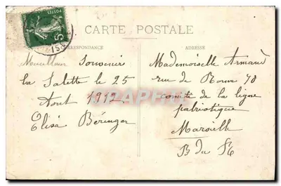 Pellegrinaggio di N.-D. di La Salette — Vergine che piange — Grenoble-Photo-Hall — Verso