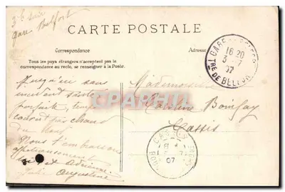 Belfort — Castillo y León — Editor no identificado — Reverso