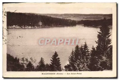 Malbuisson (Doubs) — Lago Saint-Point — Edição e Clichê Karré
