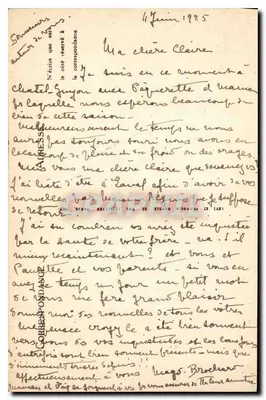 Châtel-Guyon — Widok z Kalwarii — Hotele — LL, nr 117 — Rewers