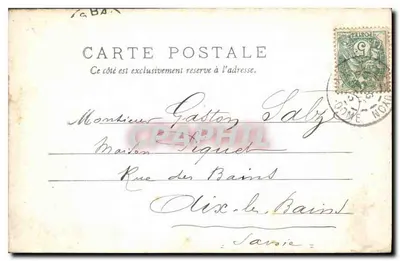 Puy-de-Dôme — 168 - CHATELGUYON, Vista geral, o Calvário — M.T. L. — Verso