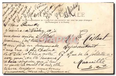 Vichy — Lembrete de Vichy — Verso