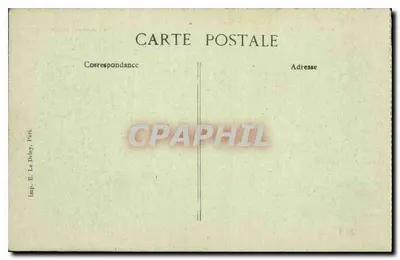 PARIS — Estação da Norte e Avenida Denain — Construída em 1863 por Hittorff — Verso