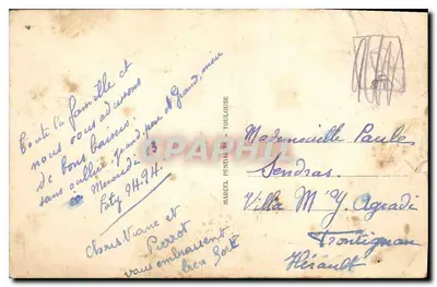 Rabastens (Tarn) — Most — Marcel Pendal - Toulouse, n° 556 — Rewers