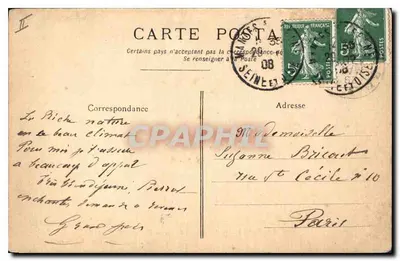 Vista do Moulin de Dennemont, sob Henri IV — Atualmente transformado em Hotel-Restaurante — L. ST-OUEN, Editor — Verso