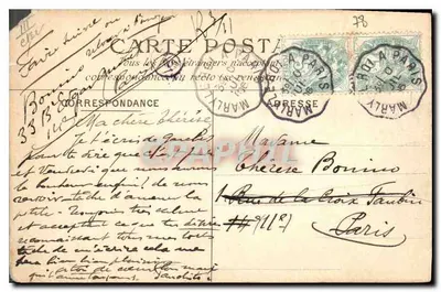 Garches — A Prefeitura — A Correios — C.M. 111 — Verso