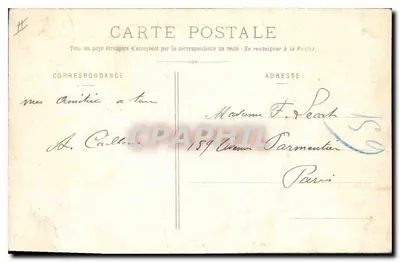 Bouray (S.-et-O.) — O Castelo da Boissière — G. Chemin-Dumiguy, fot. em La Ferté-Alais — Verso