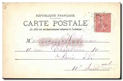 Essômes — Igreja (século XI) — Ehrhard, Fot. Château-Thierry 16 — Verso