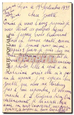 Lyon — Widok na Saône z wieży Fourvière — Rewers