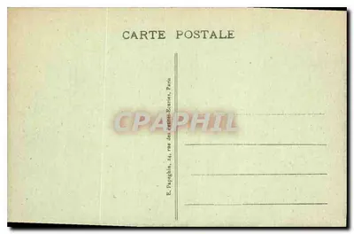 Paryż - Ogólny widok Placu Concordii z tłem Sacré-Cœur w Montmartre i Operą - A.P. n°425 — Rewers
