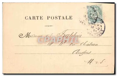 Arc de Triomphe du Carrousel — Paryż — wydawca Hypollénius — Rewers